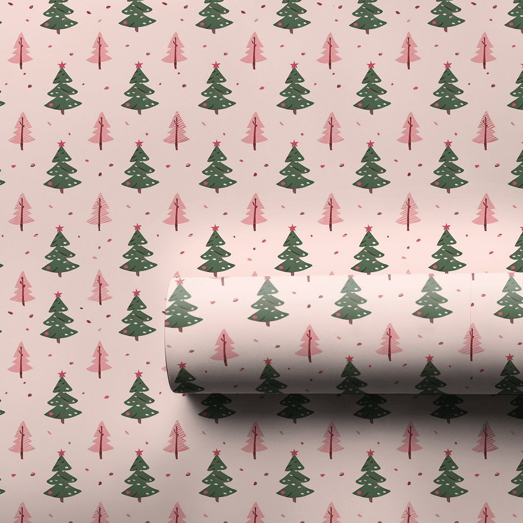 Polar Pine - Wrapping Paper - Aspen & Arlo