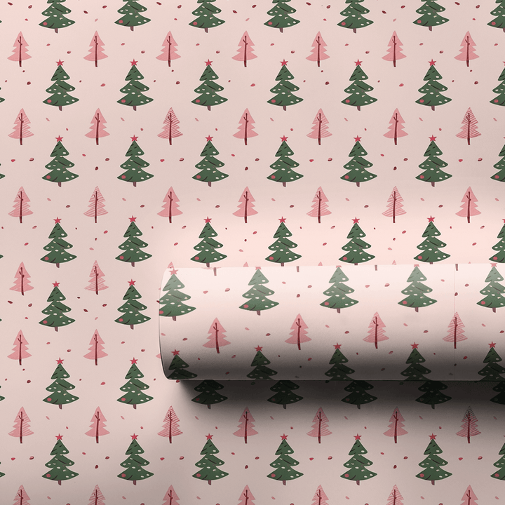 Polar Pine - Wrapping Paper - Aspen & Arlo