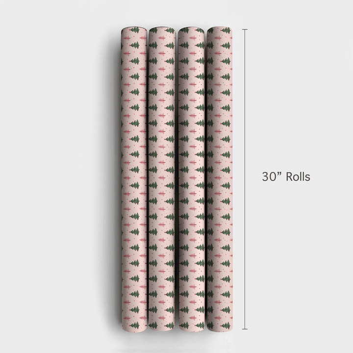 Polar Pine - Wrapping Paper - Aspen & Arlo