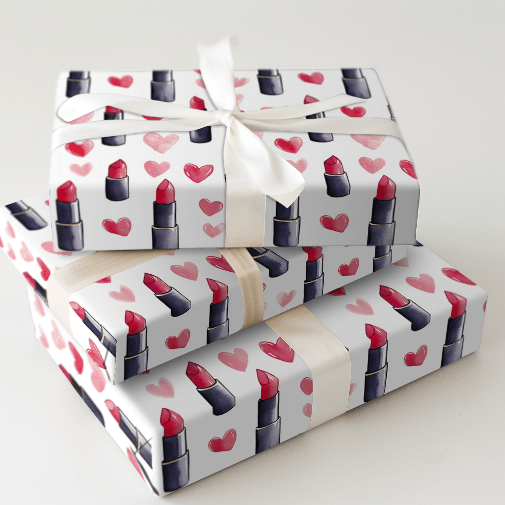 Cherry Lips - Wrapping Paper - Aspen & Arlo