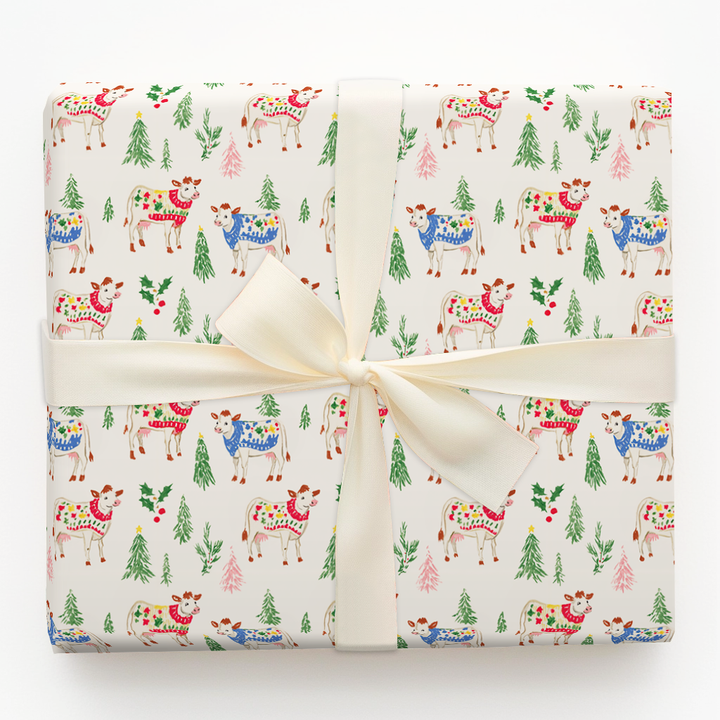 Festive Cow Sweaters