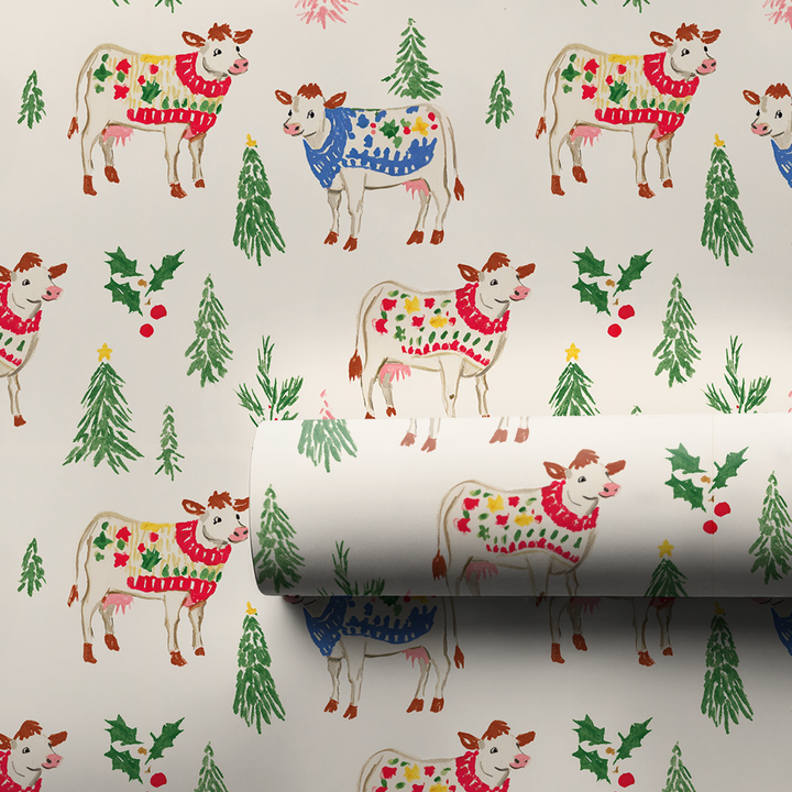Festive Cow Sweaters