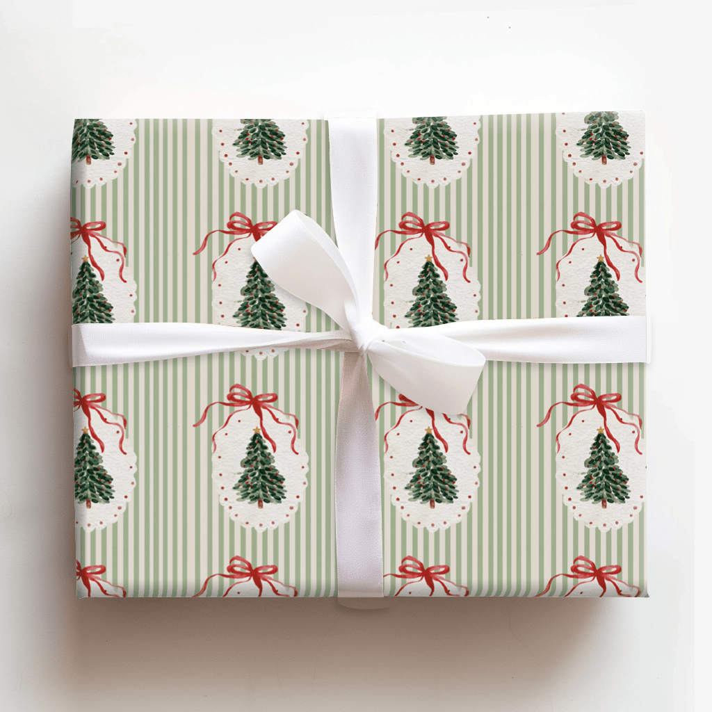 Tinsel Treasures - Wrapping Paper - Aspen & Arlo