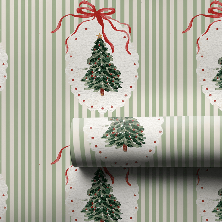 Tinsel Treasures - Wrapping Paper - Aspen & Arlo