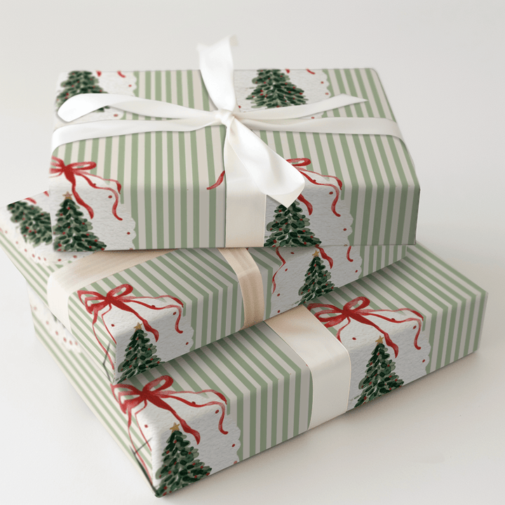 Tinsel Treasures - Wrapping Paper - Aspen & Arlo