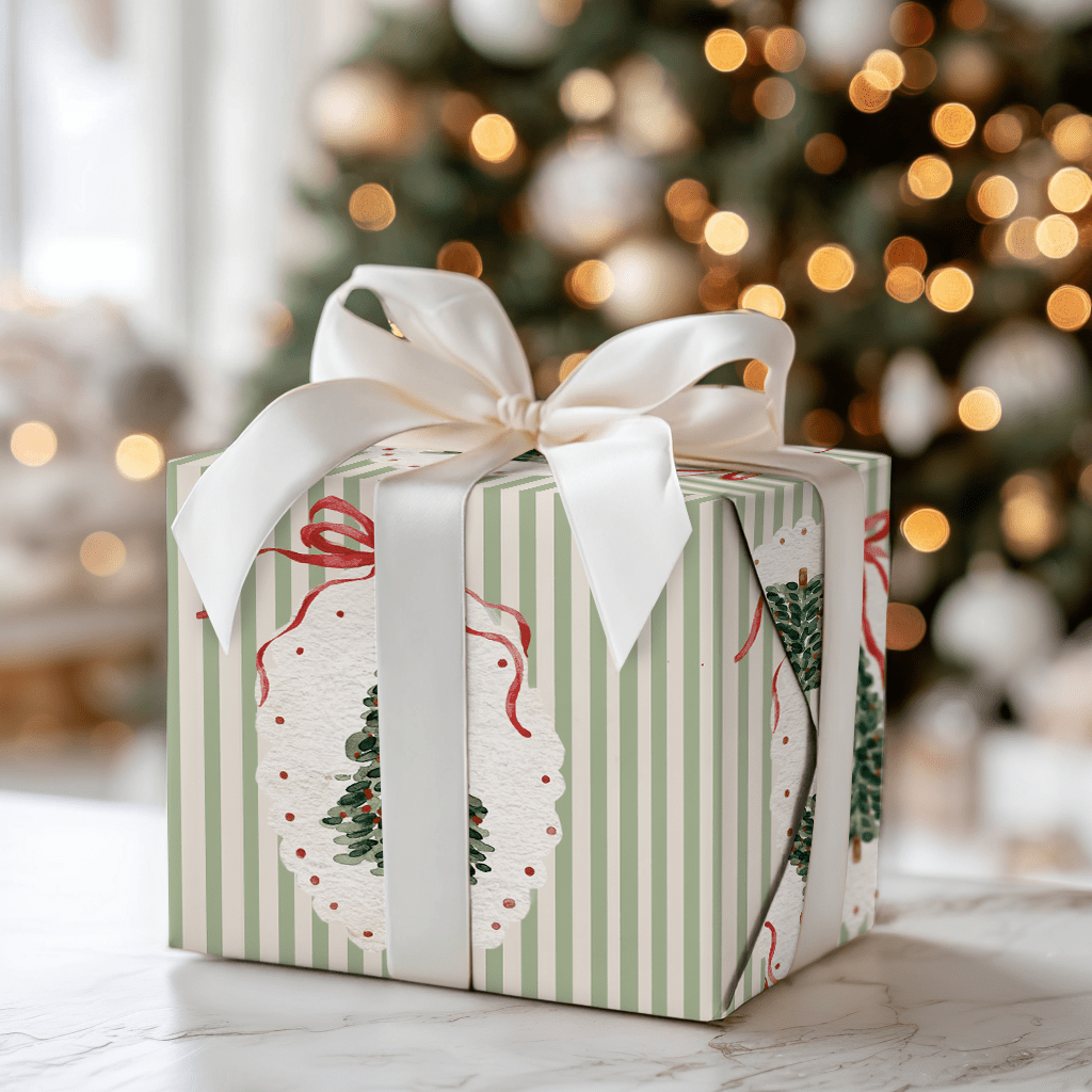 Tinsel Treasures - Wrapping Paper - Aspen & Arlo