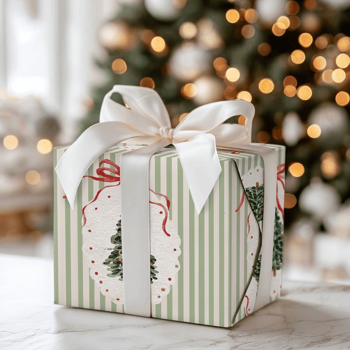 Tinsel Treasures - Wrapping Paper - Aspen & Arlo