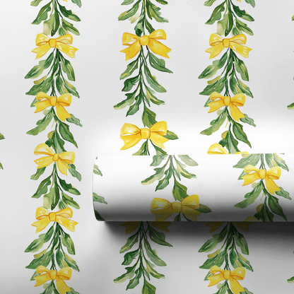 Golden Garland - Wrapping Paper - Aspen & Arlo