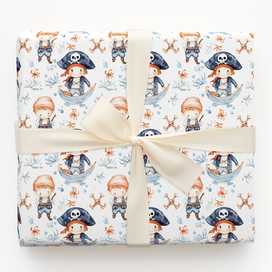 All Hands on Deck - Wrapping Paper - Aspen & Arlo