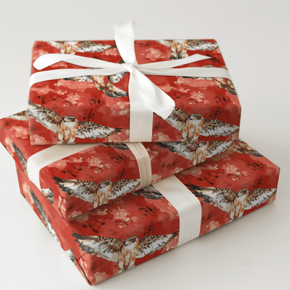 Flight Red - Wrapping Paper - Aspen & Arlo