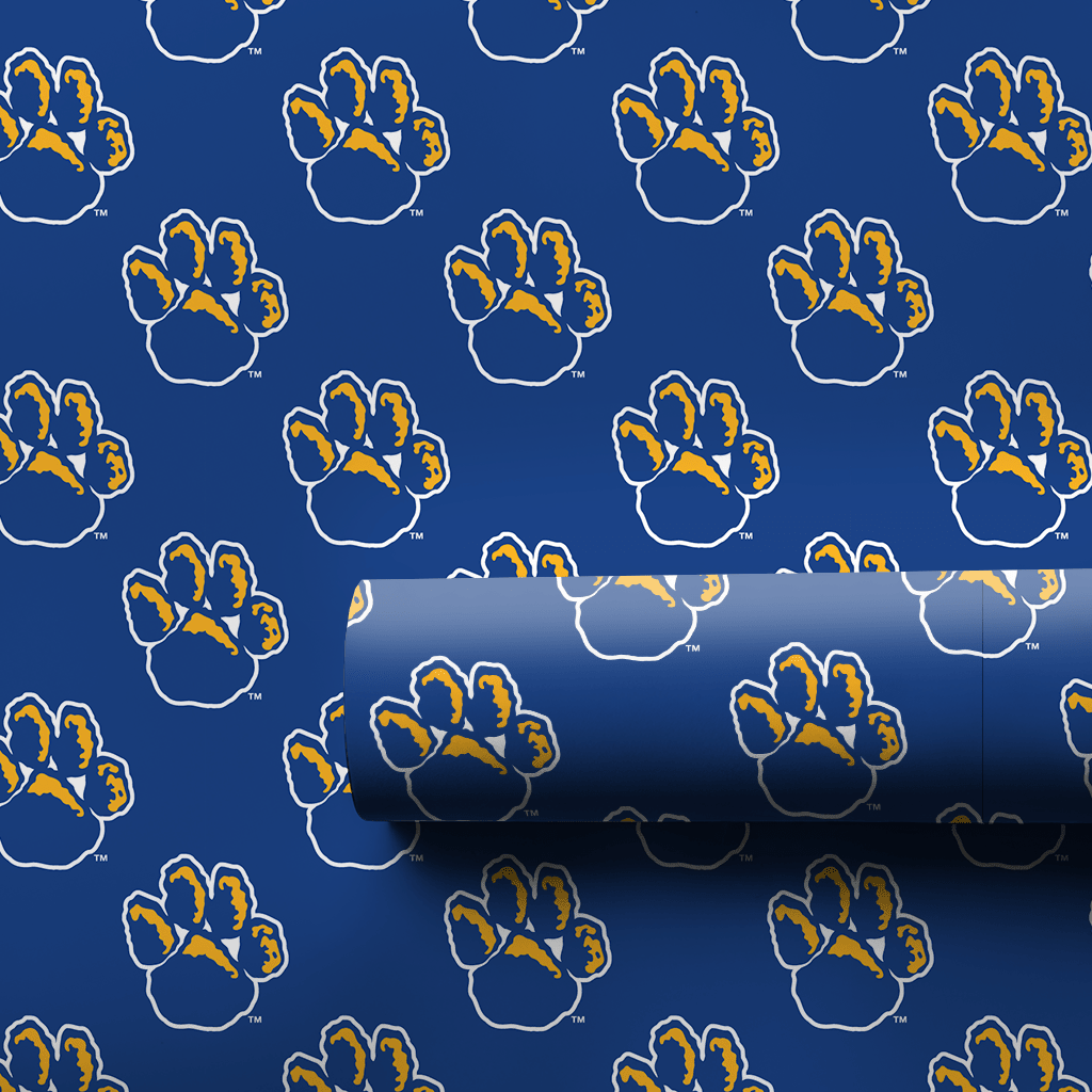 PITT Panther Paw - Wrapping Paper - Aspen & Arlo