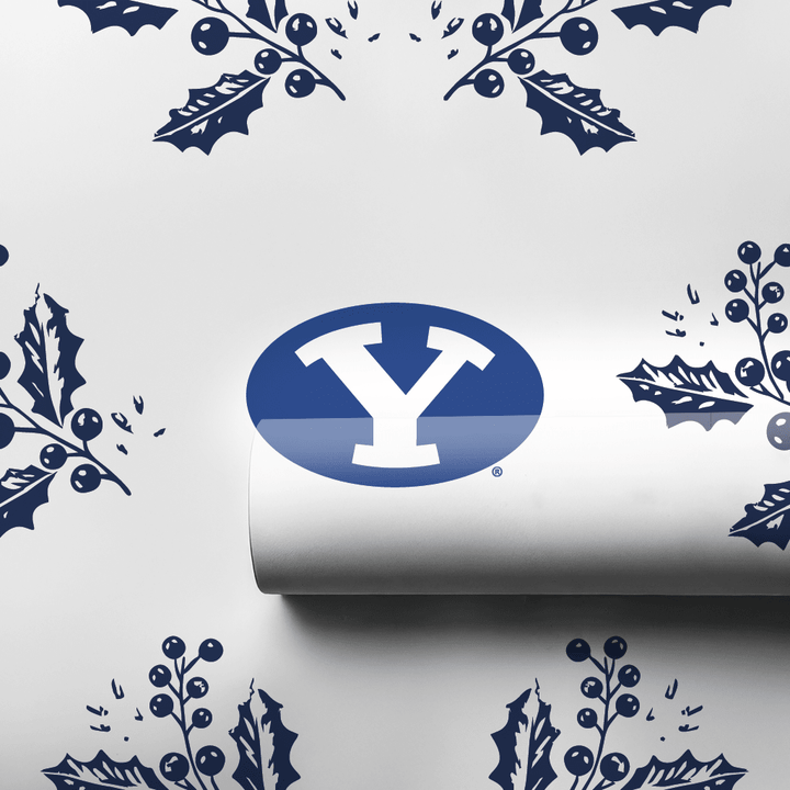BYU Holly - Wrapping Paper - Aspen & Arlo
