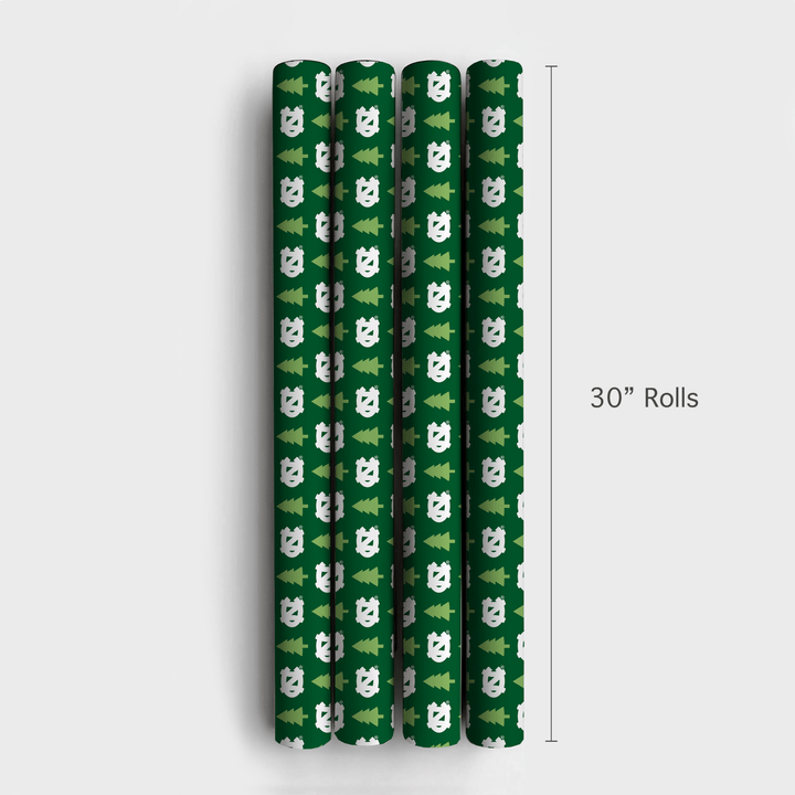 Carolina Holiday Pines - Wrapping Paper - Aspen & Arlo
