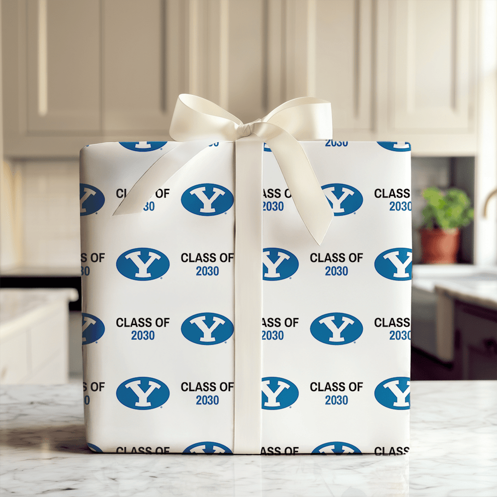 BYU Class of 2030 - Wrapping Paper - Aspen & Arlo
