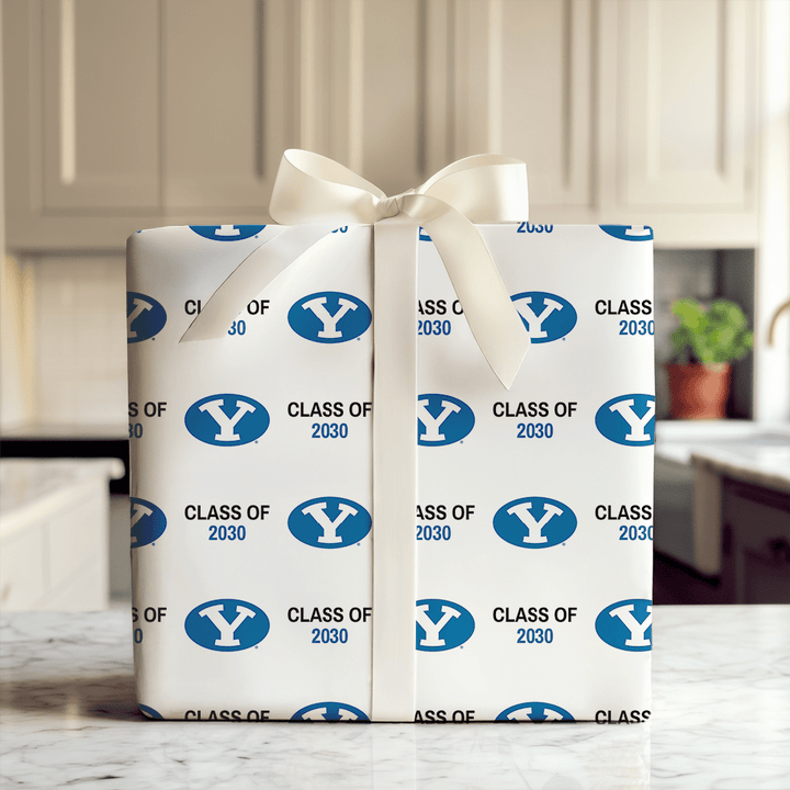 BYU Class of 2030 - Wrapping Paper - Aspen & Arlo