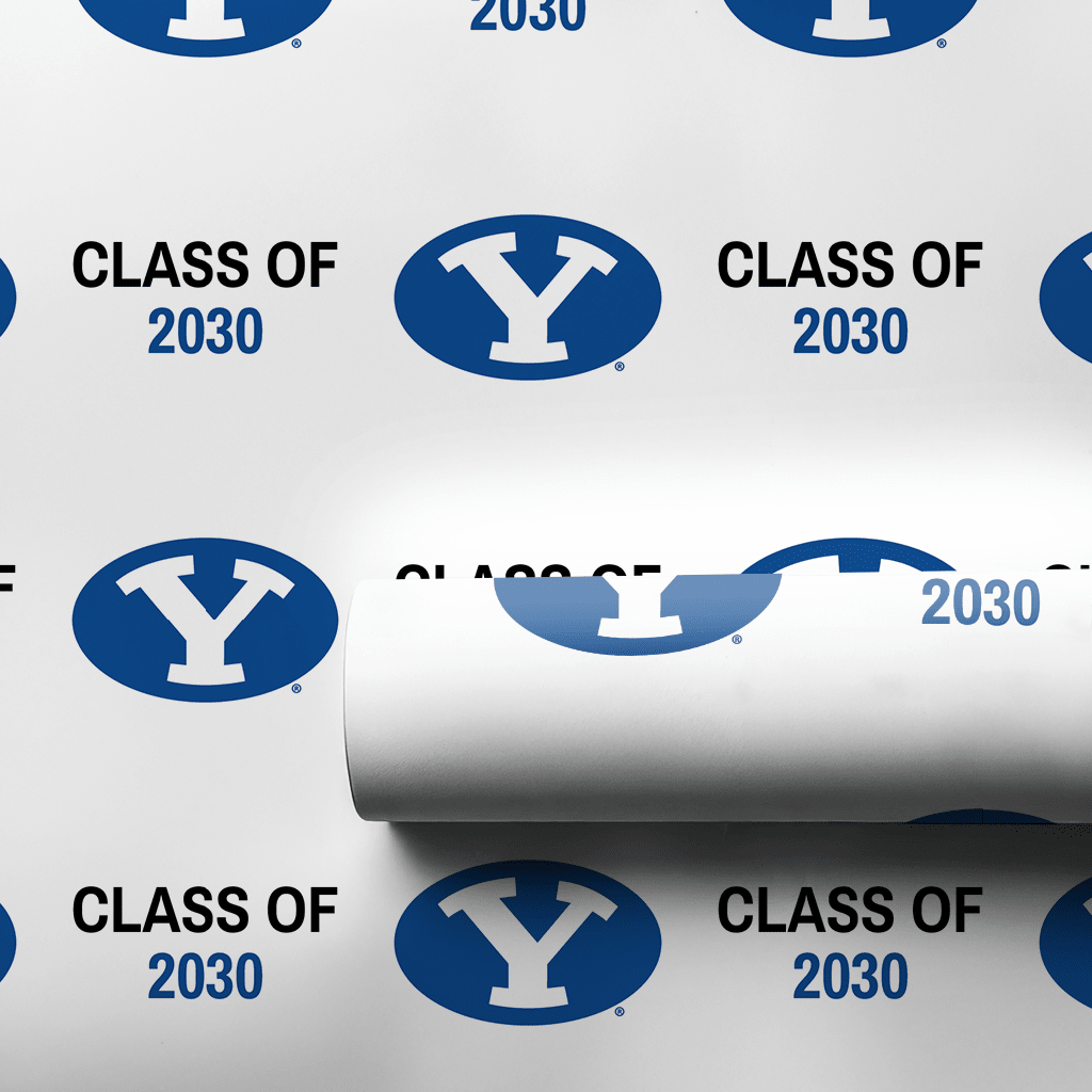 BYU Class of 2030 - Wrapping Paper - Aspen & Arlo