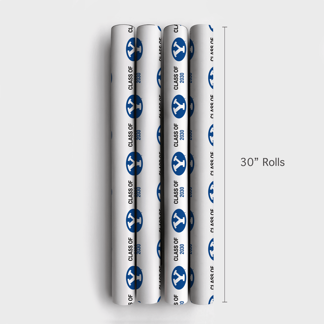 BYU Class of 2030 - Wrapping Paper - Aspen & Arlo