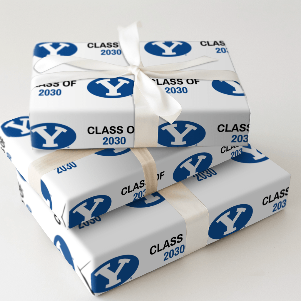 BYU Class of 2030 - Wrapping Paper - Aspen & Arlo