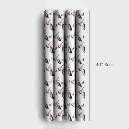 Seaside Carol - Wrapping Paper - Aspen & Arlo