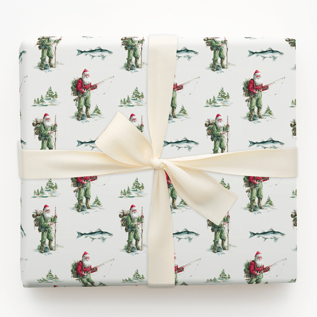 Mountain Reel - Wrapping Paper - Aspen & Arlo