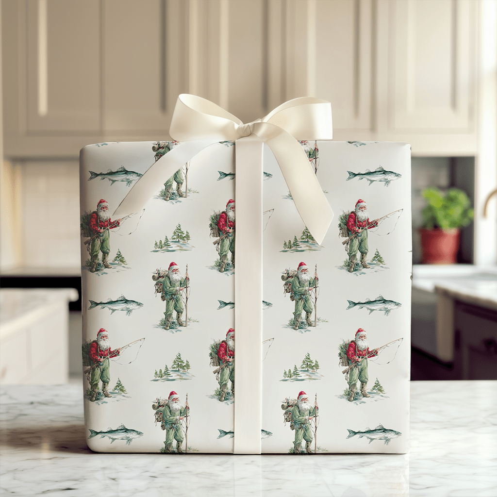 Mountain Reel - Wrapping Paper - Aspen & Arlo