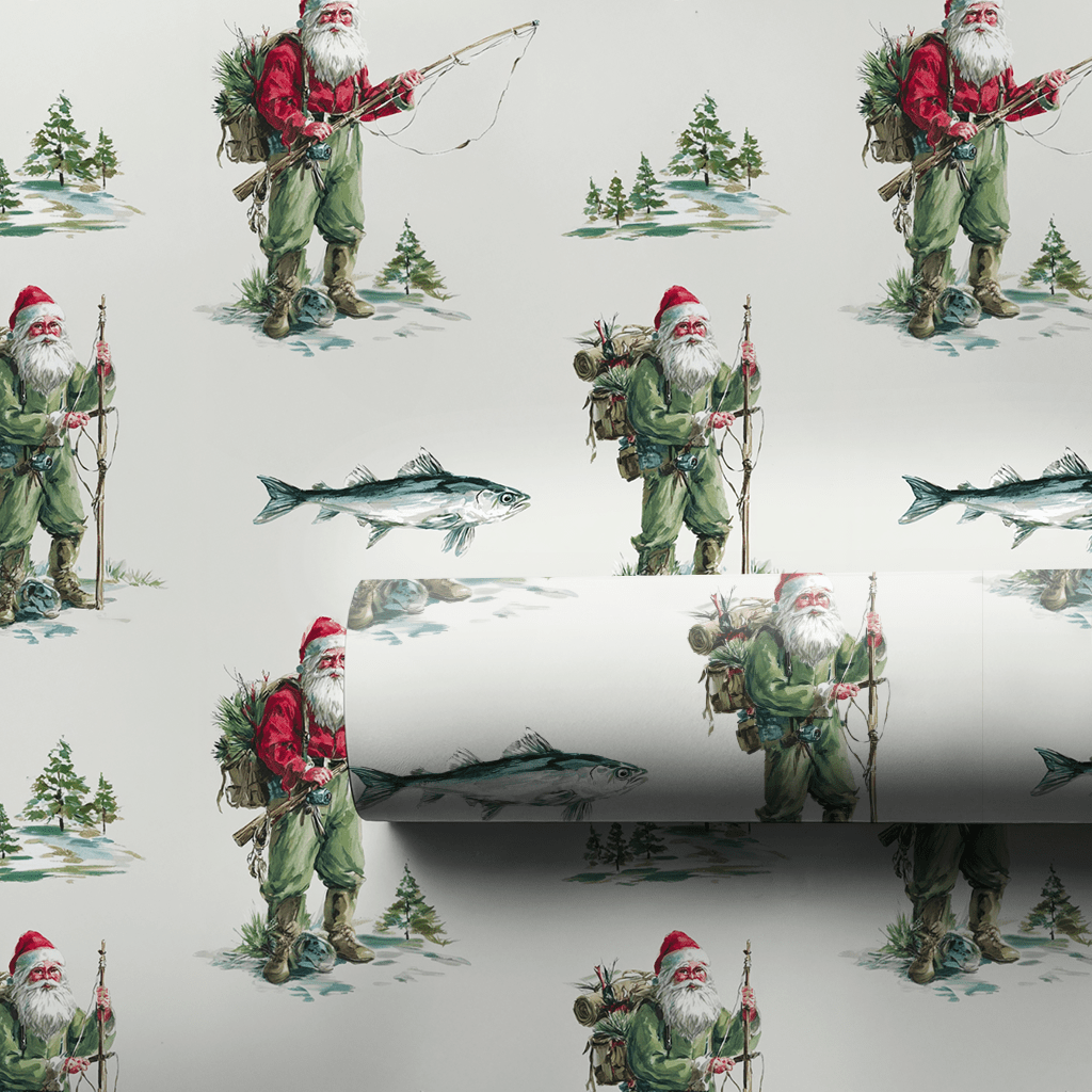 Mountain Reel - Wrapping Paper - Aspen & Arlo
