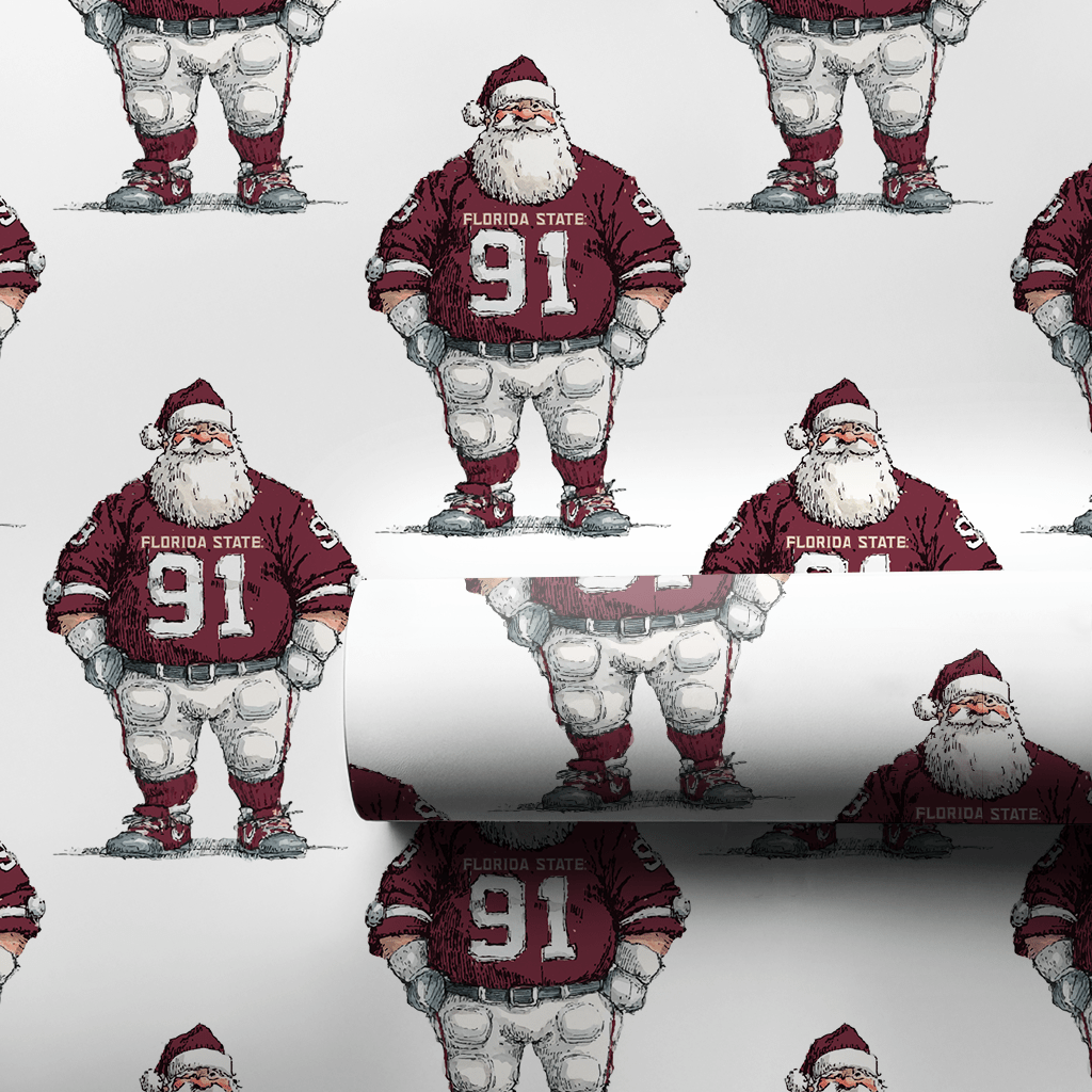 Seminole Sleigh Ride - Wrapping Paper - Aspen & Arlo