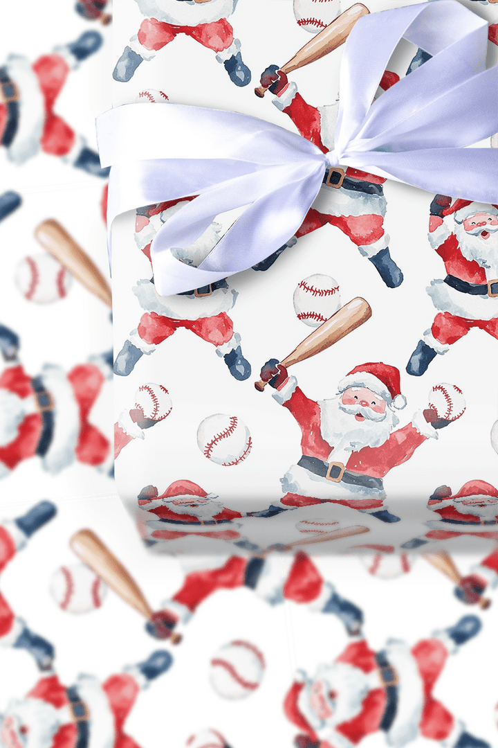 Santa's On Deck - Wrapping Paper - Aspen & Arlo