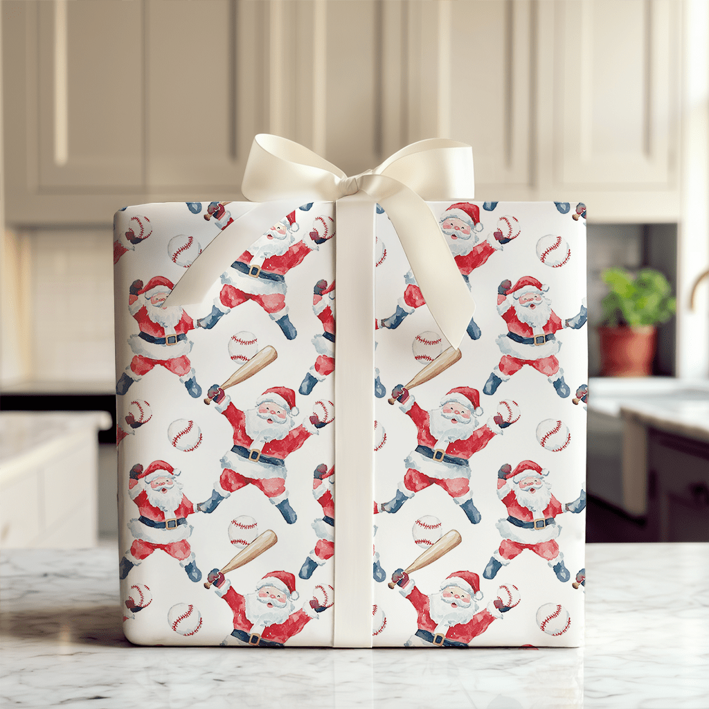 Santa's On Deck - Wrapping Paper - Aspen & Arlo