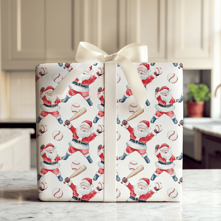 Santa's On Deck - Wrapping Paper - Aspen & Arlo