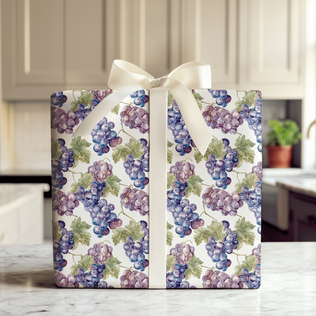 The Grape Escape - Wrapping Paper - Aspen & Arlo