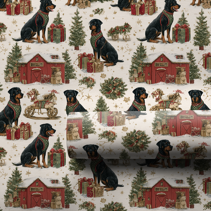 Beauceron Christmas Patrol