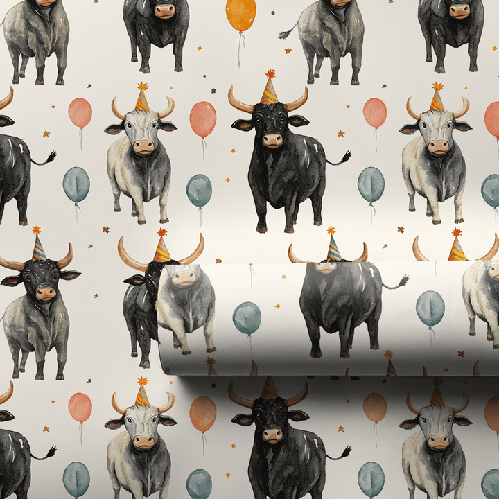 Birthday Stampede - Wrapping Paper - Aspen & Arlo