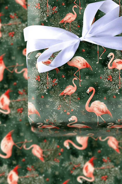 Flamingo Wonderland - Wrapping Paper - Aspen & Arlo