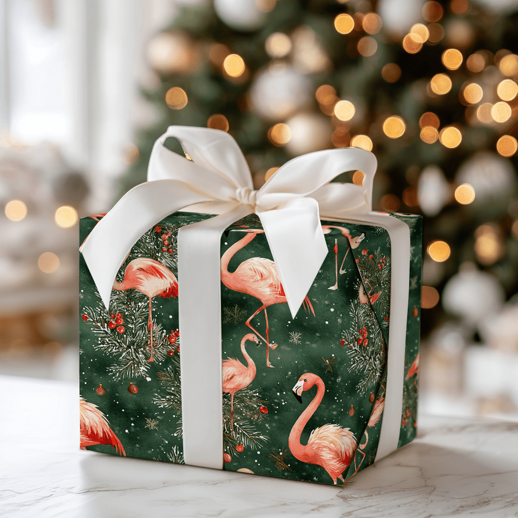 Flamingo Wonderland - Wrapping Paper - Aspen & Arlo