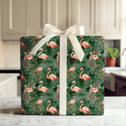 Flamingo Wonderland - Wrapping Paper - Aspen & Arlo