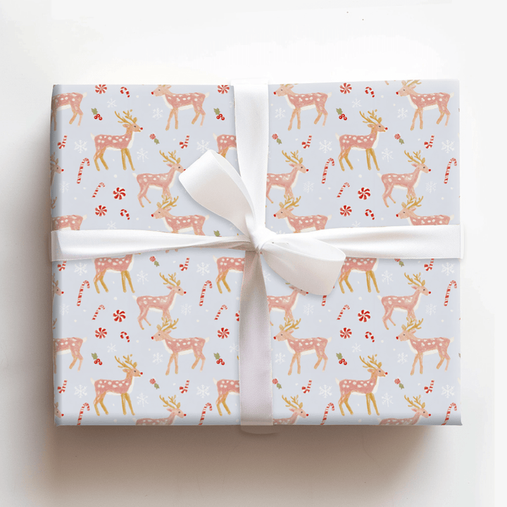 Reindeer Frolic - Wrapping Paper - Aspen & Arlo