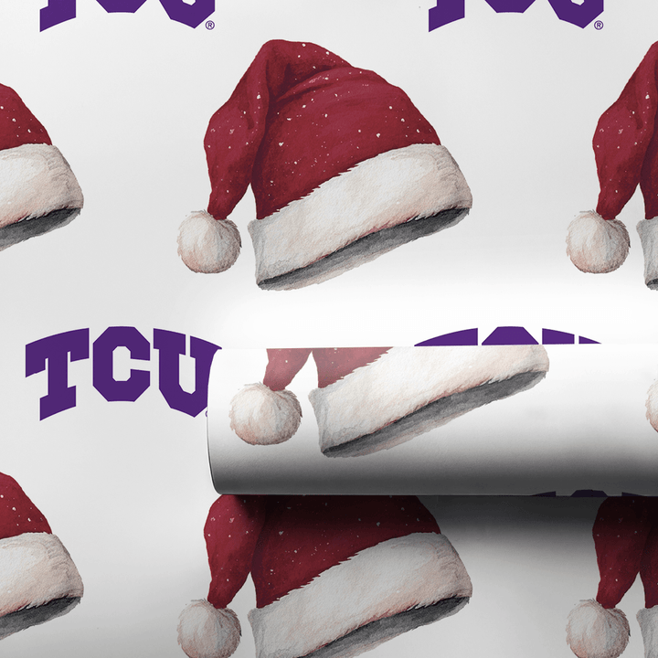 Santa at TCU - Wrapping Paper - Aspen & Arlo