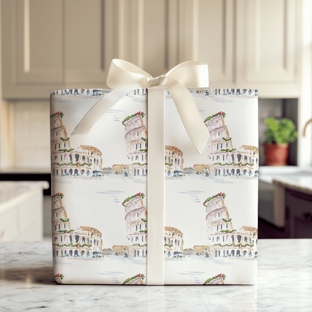 Roman Cheer - Wrapping Paper - Aspen & Arlo