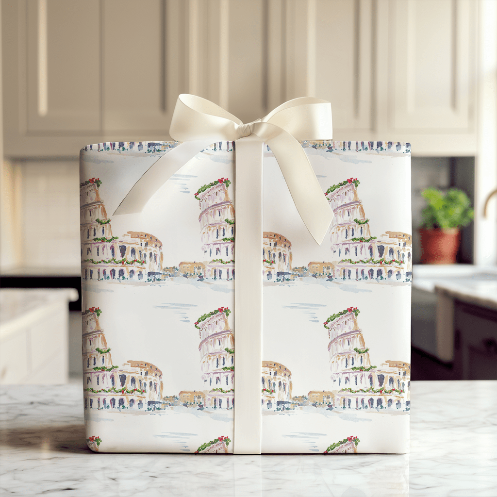 Roman Cheer - Wrapping Paper - Aspen & Arlo
