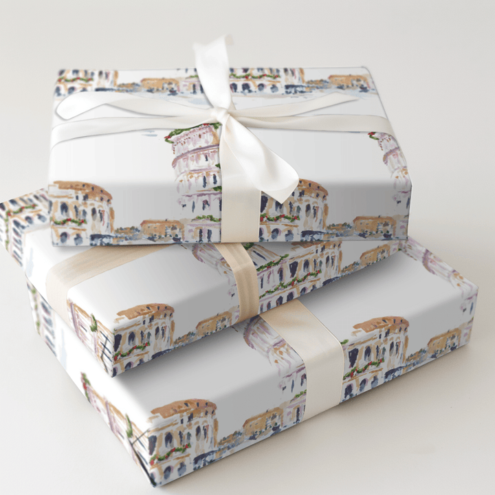 Roman Cheer - Wrapping Paper - Aspen & Arlo
