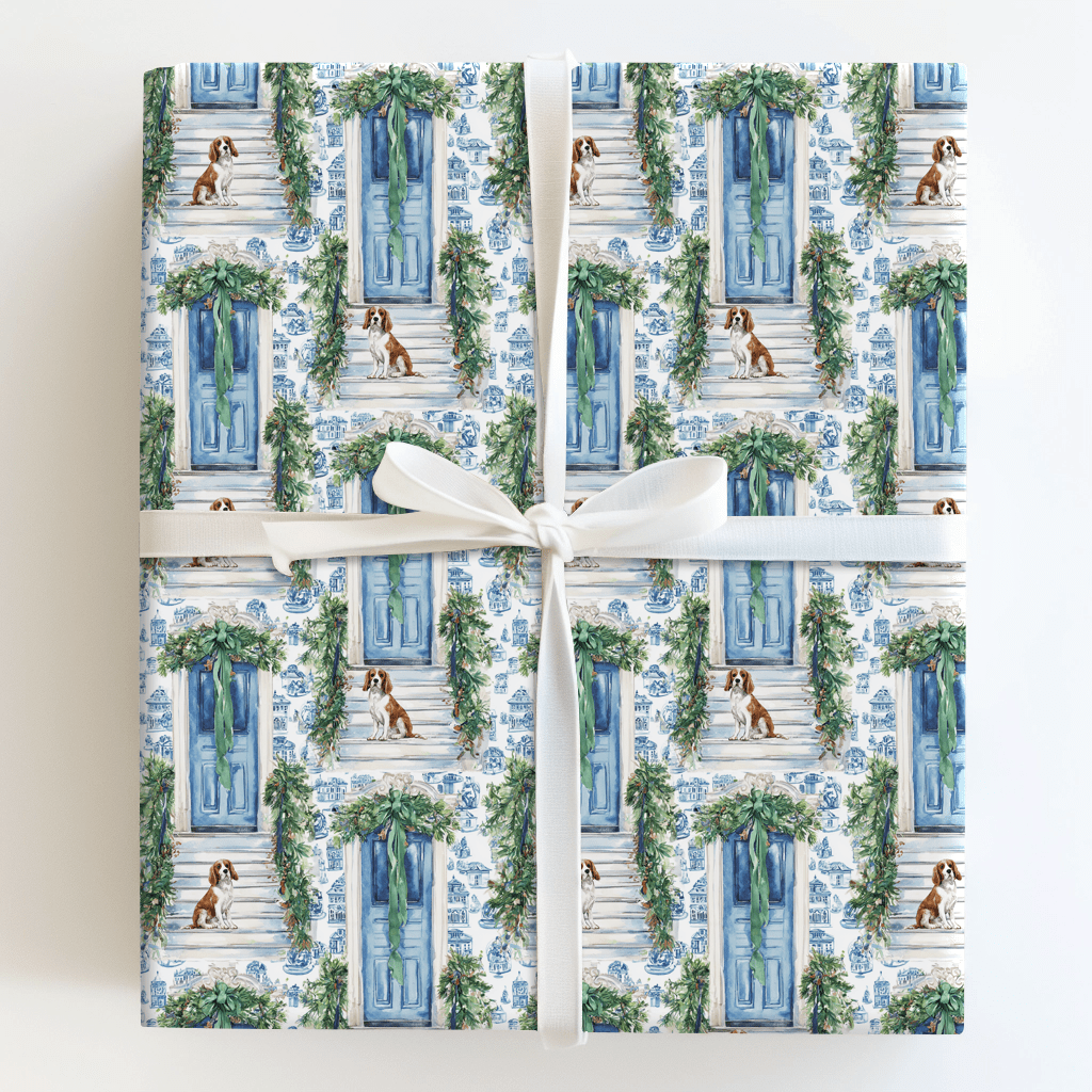 Cavalier Cozy - Wrapping Paper - Aspen & Arlo