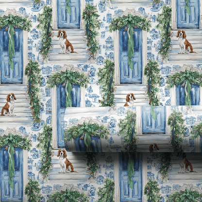 Cavalier Cozy - Wrapping Paper - Aspen & Arlo