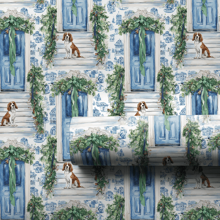 Cavalier Cozy - Wrapping Paper - Aspen & Arlo