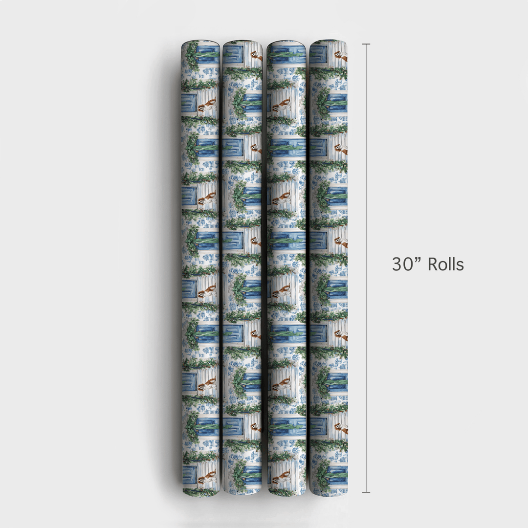 Cavalier Cozy - Wrapping Paper - Aspen & Arlo