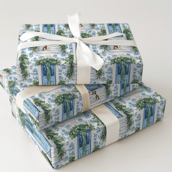 Cavalier Cozy - Wrapping Paper - Aspen & Arlo