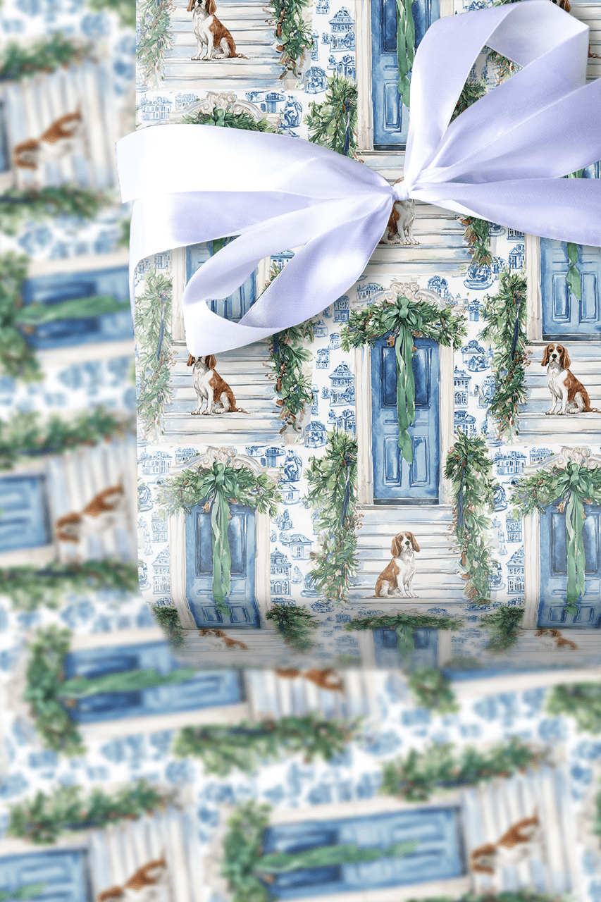 Cavalier Cozy - Wrapping Paper - Aspen & Arlo