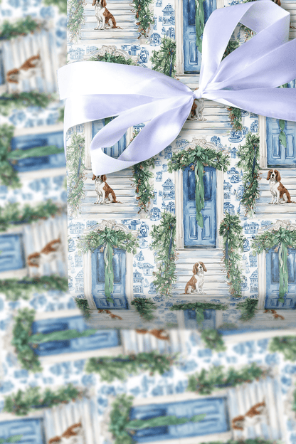 Cavalier Cozy - Wrapping Paper - Aspen & Arlo