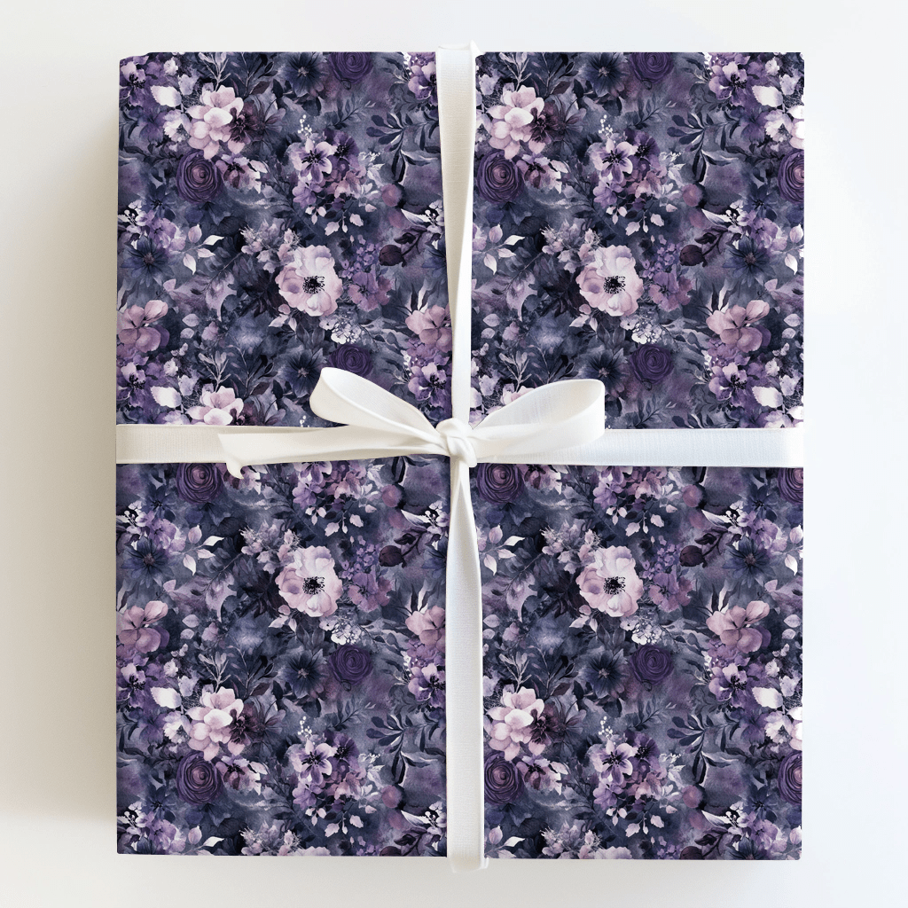 Violet Veils - Wrapping Paper - Aspen & Arlo