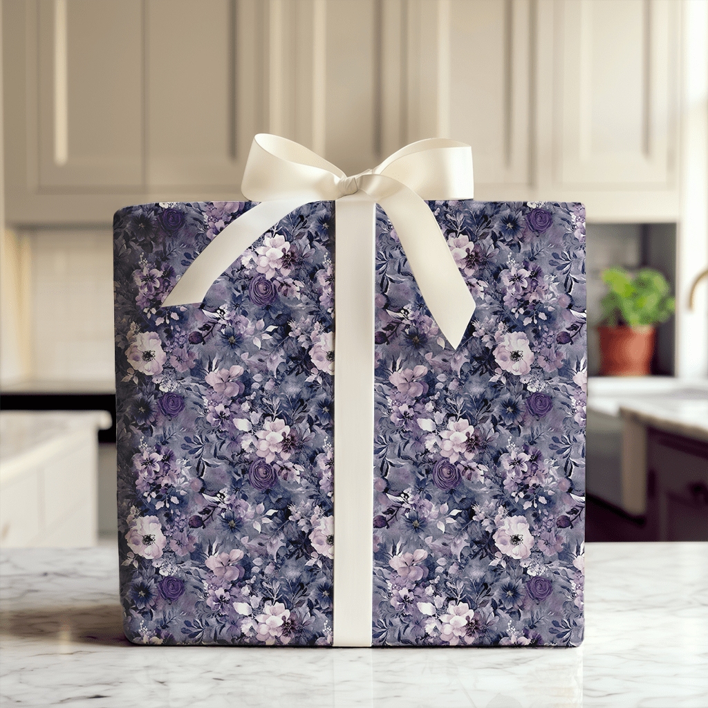 Violet Veils - Wrapping Paper - Aspen & Arlo